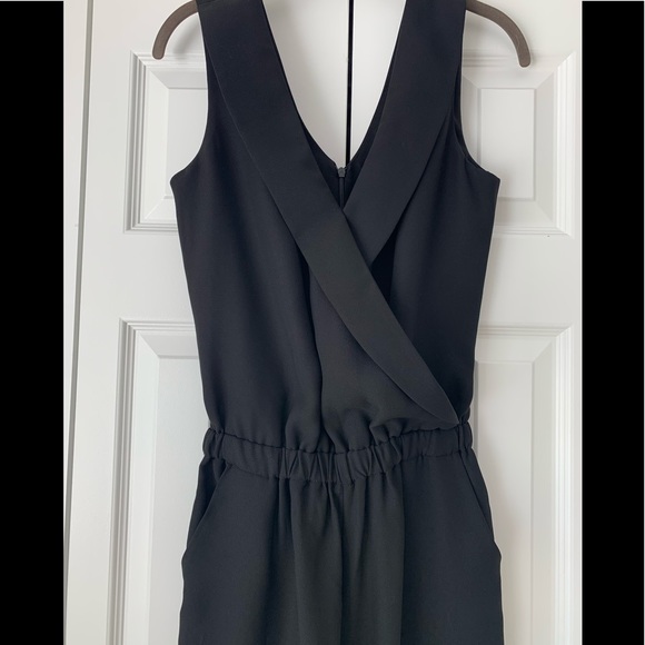 Oliver Grace Black Sabrina V-Neck and Open Back Jumpsuit Size S/M - Picture 8 of 10